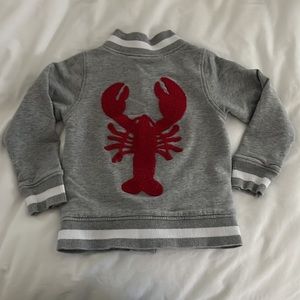 Monica + Andy Lobster Bomber Jacket 4T